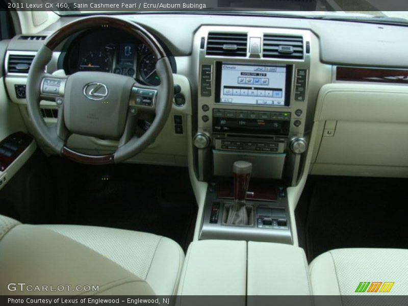 Satin Cashmere Pearl / Ecru/Auburn Bubinga 2011 Lexus GX 460