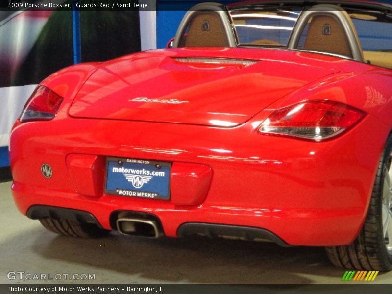 Guards Red / Sand Beige 2009 Porsche Boxster