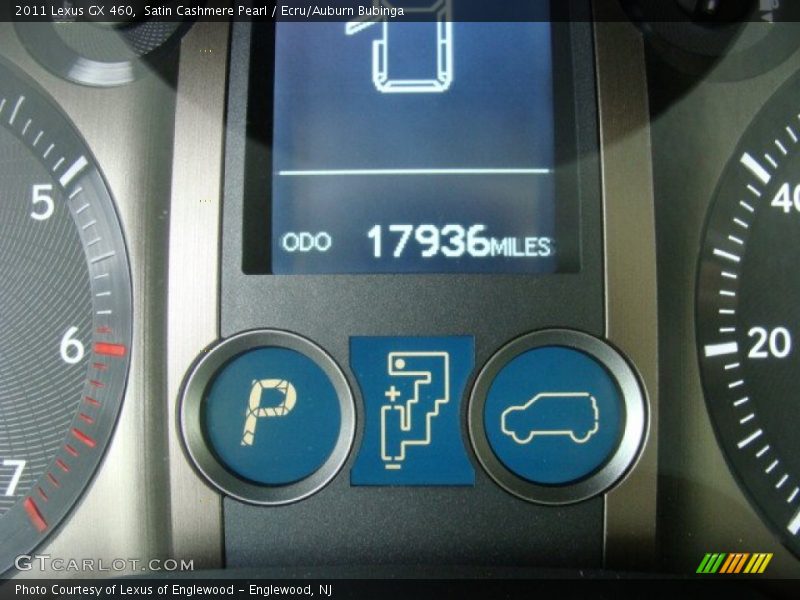 Satin Cashmere Pearl / Ecru/Auburn Bubinga 2011 Lexus GX 460