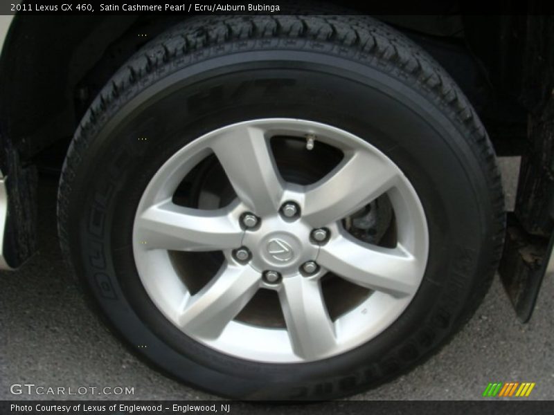 Satin Cashmere Pearl / Ecru/Auburn Bubinga 2011 Lexus GX 460