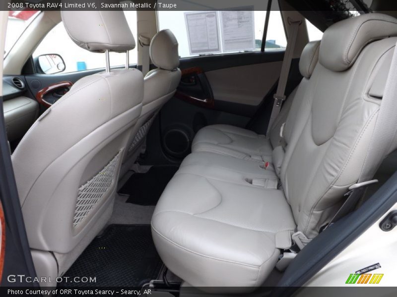 Savannah Metallic / Taupe 2008 Toyota RAV4 Limited V6