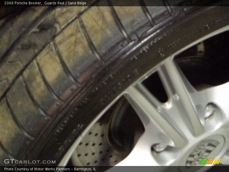 Guards Red / Sand Beige 2009 Porsche Boxster