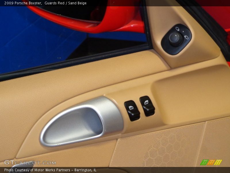 Guards Red / Sand Beige 2009 Porsche Boxster
