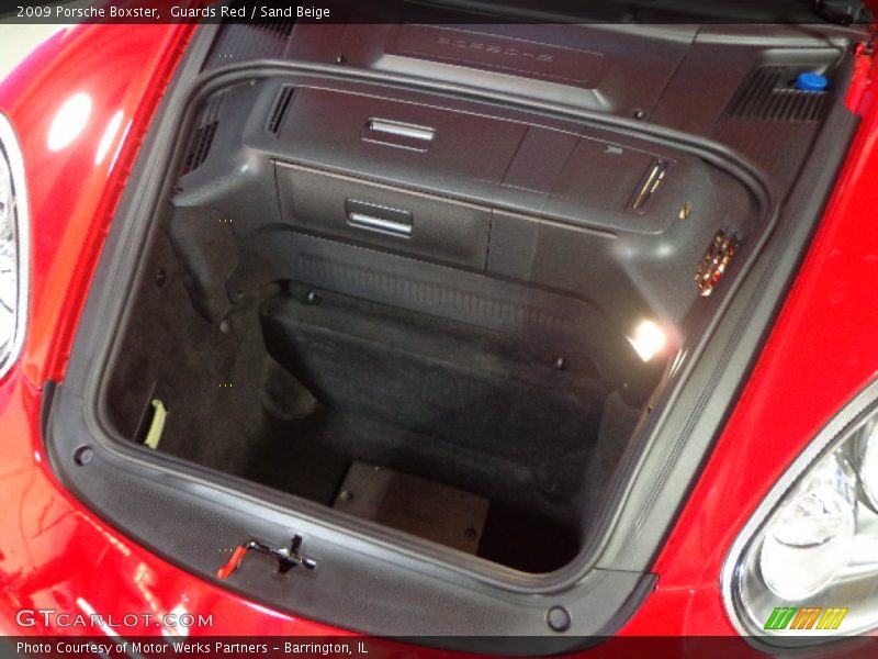 Guards Red / Sand Beige 2009 Porsche Boxster