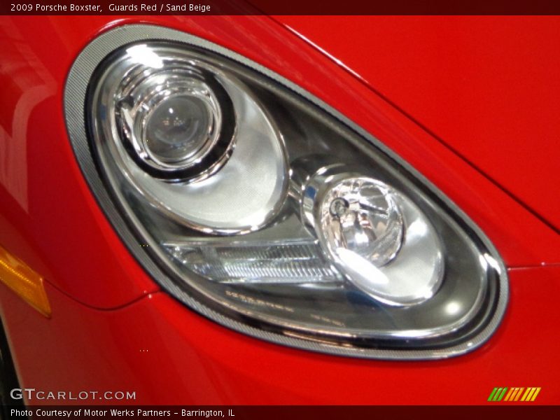 Guards Red / Sand Beige 2009 Porsche Boxster