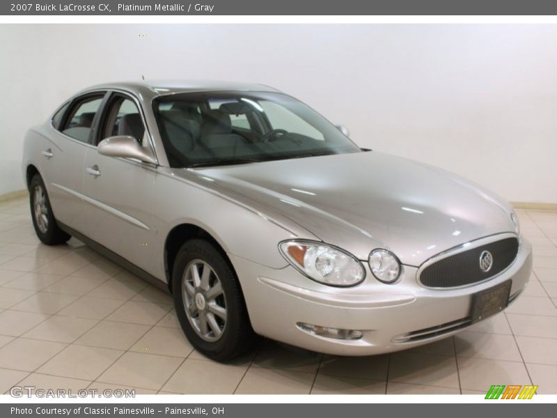Platinum Metallic / Gray 2007 Buick LaCrosse CX