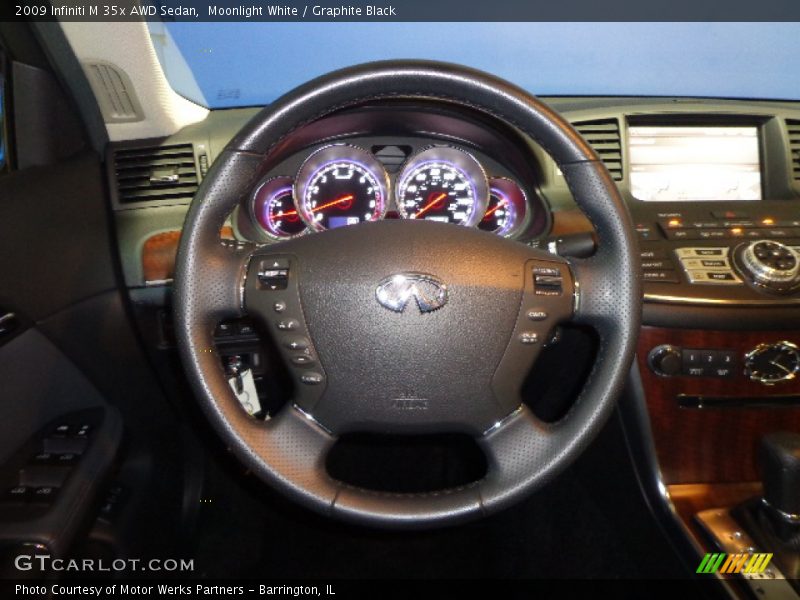  2009 M 35x AWD Sedan Steering Wheel