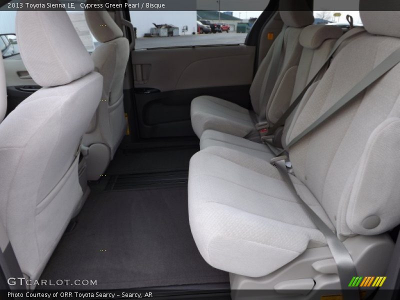 Cypress Green Pearl / Bisque 2013 Toyota Sienna LE
