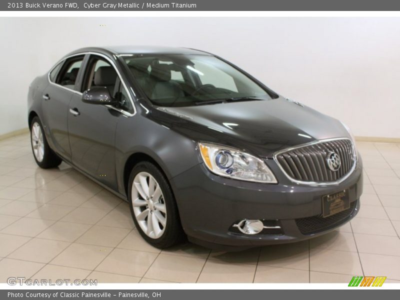 Cyber Gray Metallic / Medium Titanium 2013 Buick Verano FWD