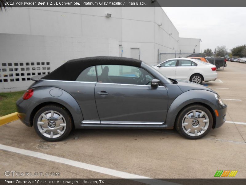  2013 Beetle 2.5L Convertible Platinum Gray Metallic