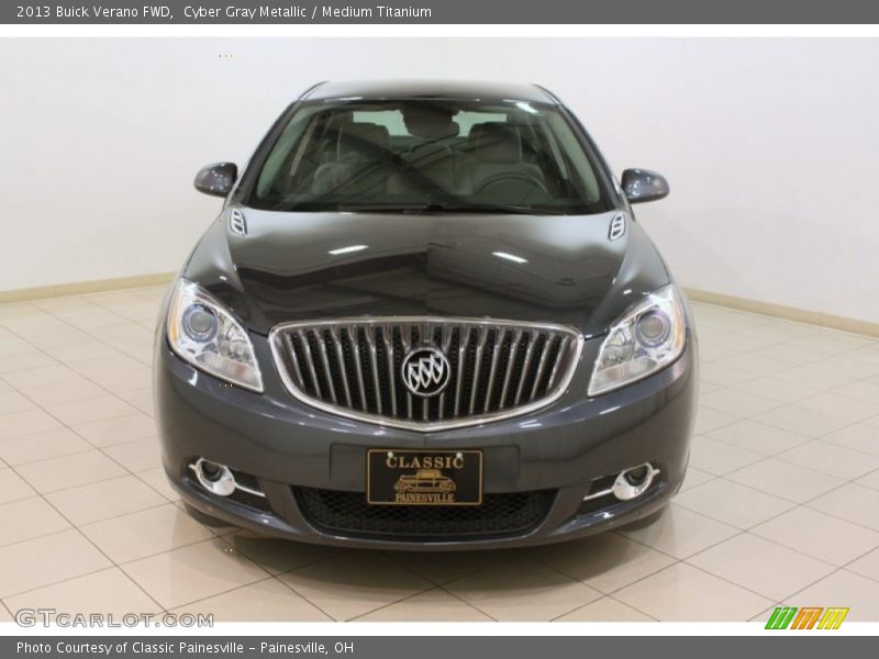 Cyber Gray Metallic / Medium Titanium 2013 Buick Verano FWD