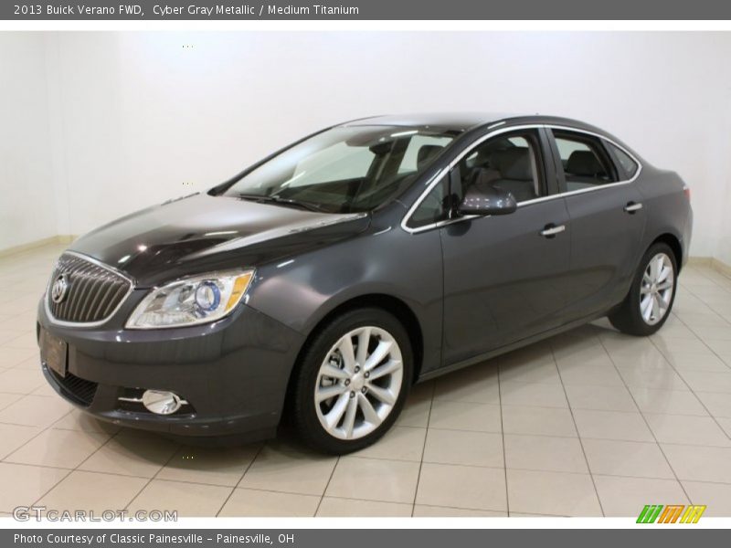 Cyber Gray Metallic / Medium Titanium 2013 Buick Verano FWD