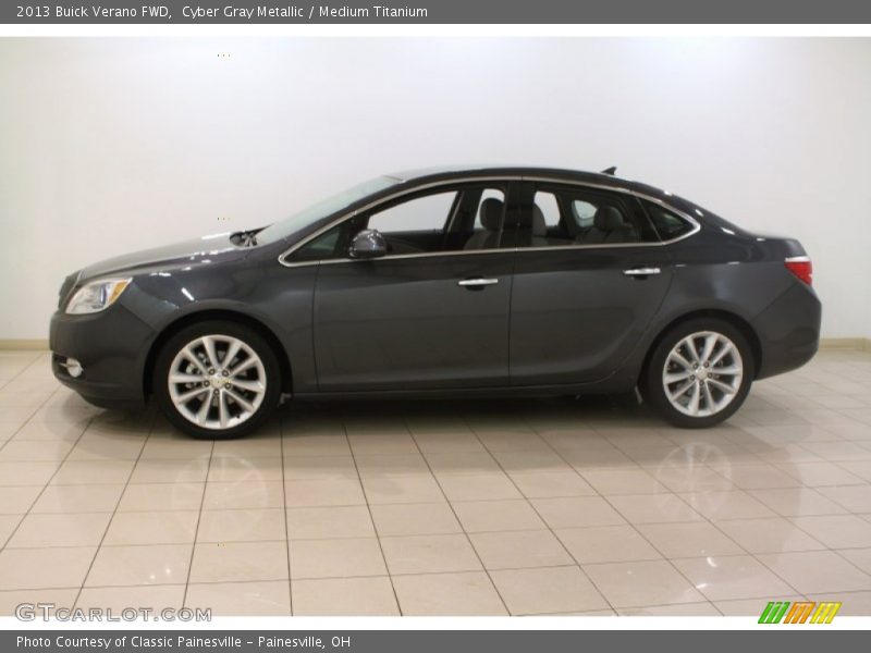 Cyber Gray Metallic / Medium Titanium 2013 Buick Verano FWD