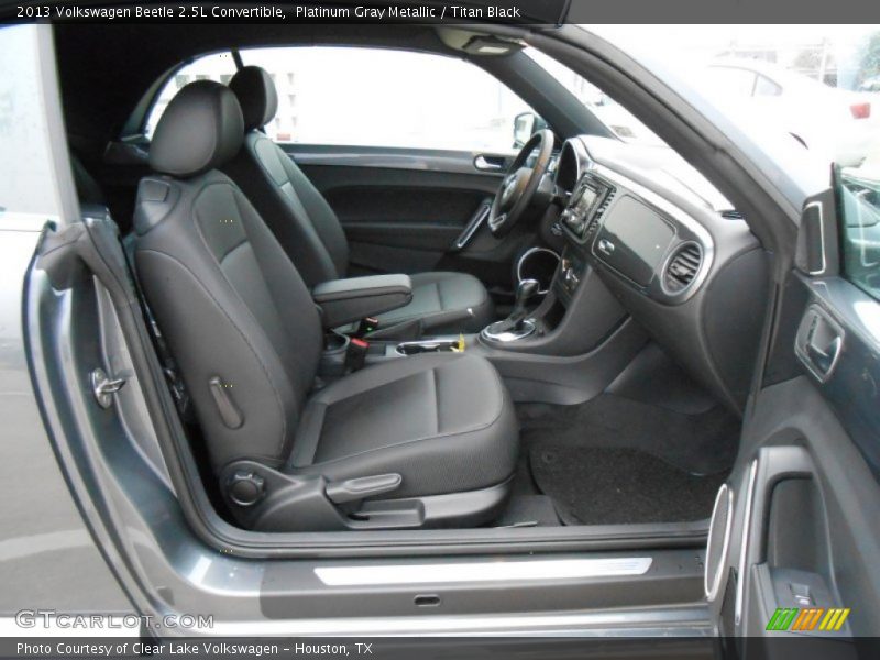 Platinum Gray Metallic / Titan Black 2013 Volkswagen Beetle 2.5L Convertible