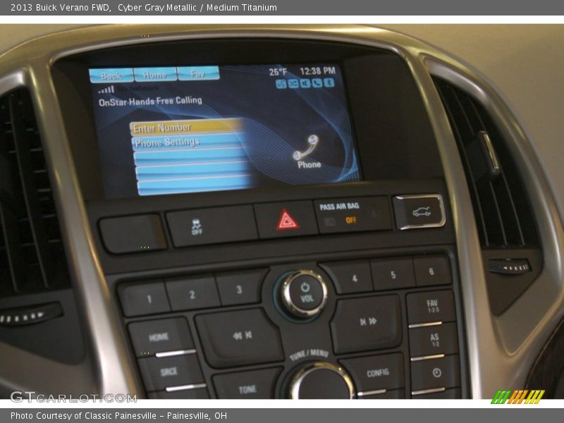 Cyber Gray Metallic / Medium Titanium 2013 Buick Verano FWD