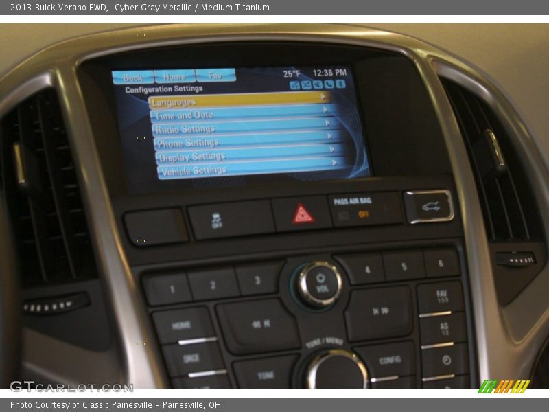 Cyber Gray Metallic / Medium Titanium 2013 Buick Verano FWD