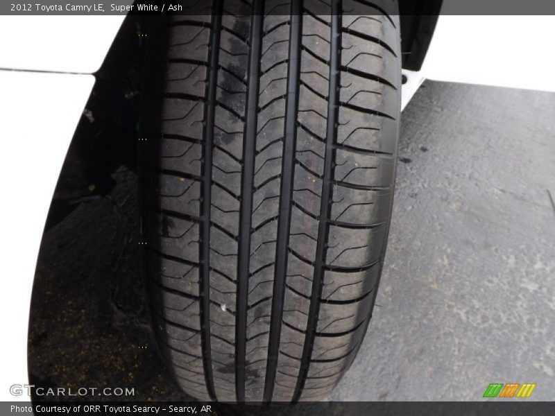Super White / Ash 2012 Toyota Camry LE