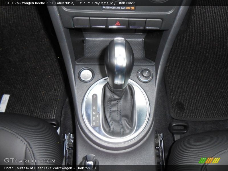  2013 Beetle 2.5L Convertible 6 Speed Tiptronic Automatic Shifter