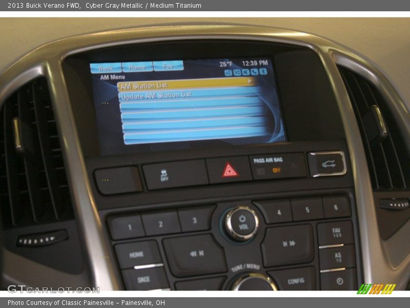 Cyber Gray Metallic / Medium Titanium 2013 Buick Verano FWD