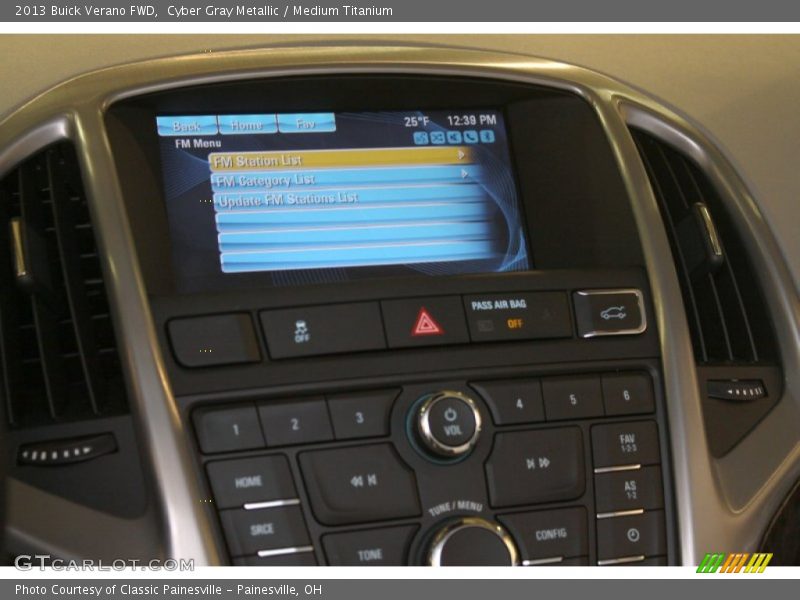 Cyber Gray Metallic / Medium Titanium 2013 Buick Verano FWD