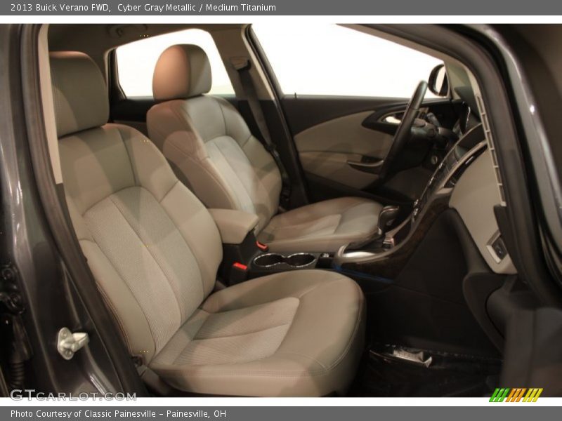 Cyber Gray Metallic / Medium Titanium 2013 Buick Verano FWD