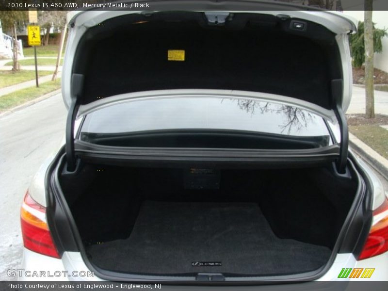 Mercury Metallic / Black 2010 Lexus LS 460 AWD
