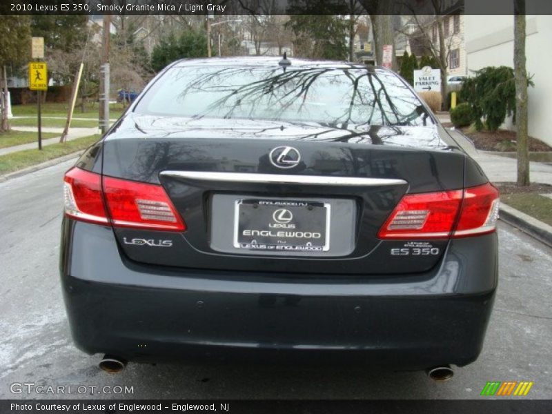 Smoky Granite Mica / Light Gray 2010 Lexus ES 350