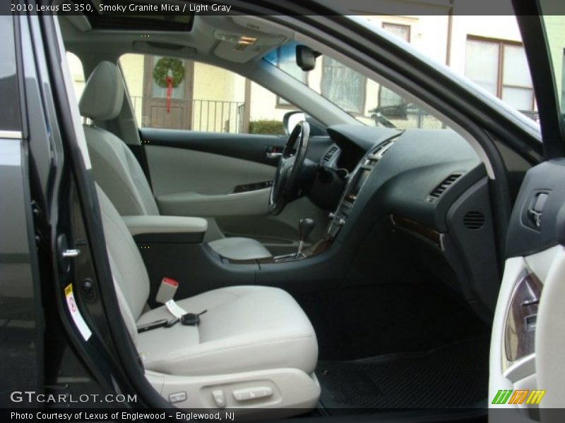 Smoky Granite Mica / Light Gray 2010 Lexus ES 350