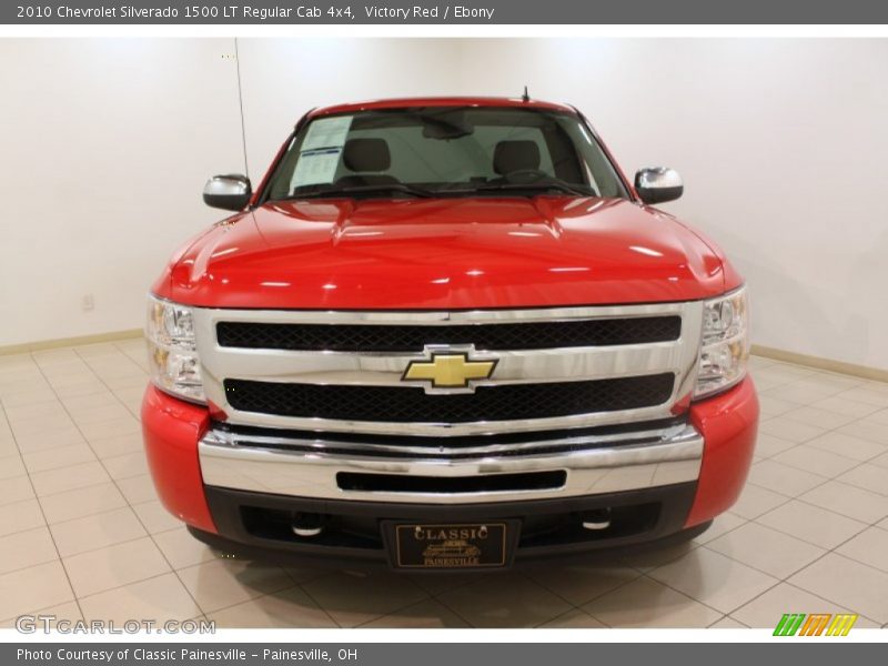 Victory Red / Ebony 2010 Chevrolet Silverado 1500 LT Regular Cab 4x4