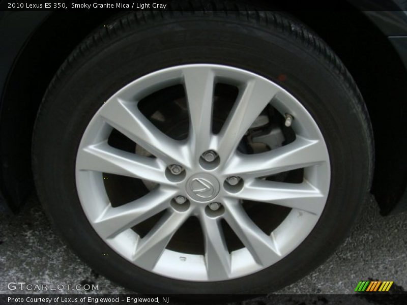 Smoky Granite Mica / Light Gray 2010 Lexus ES 350