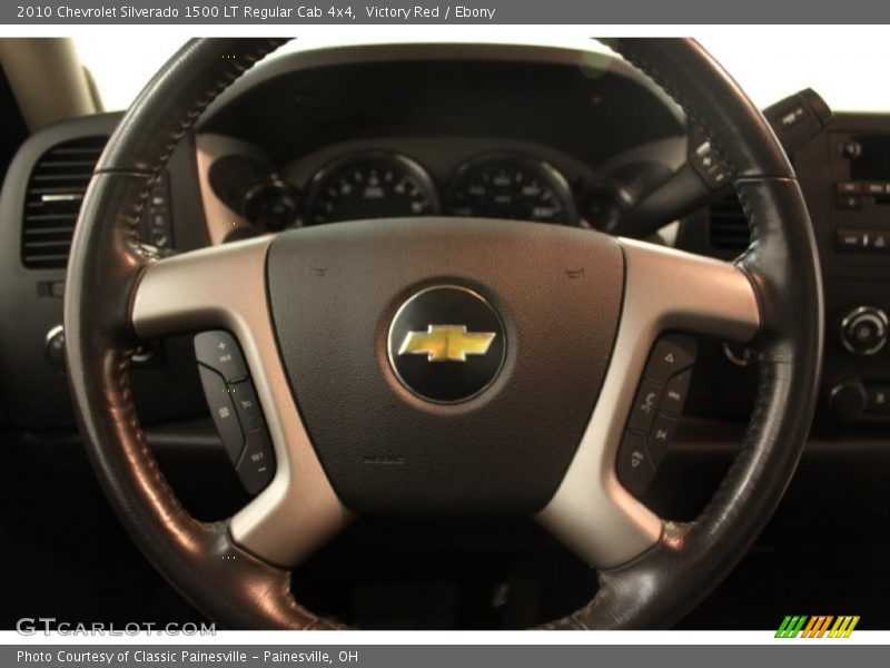 Victory Red / Ebony 2010 Chevrolet Silverado 1500 LT Regular Cab 4x4