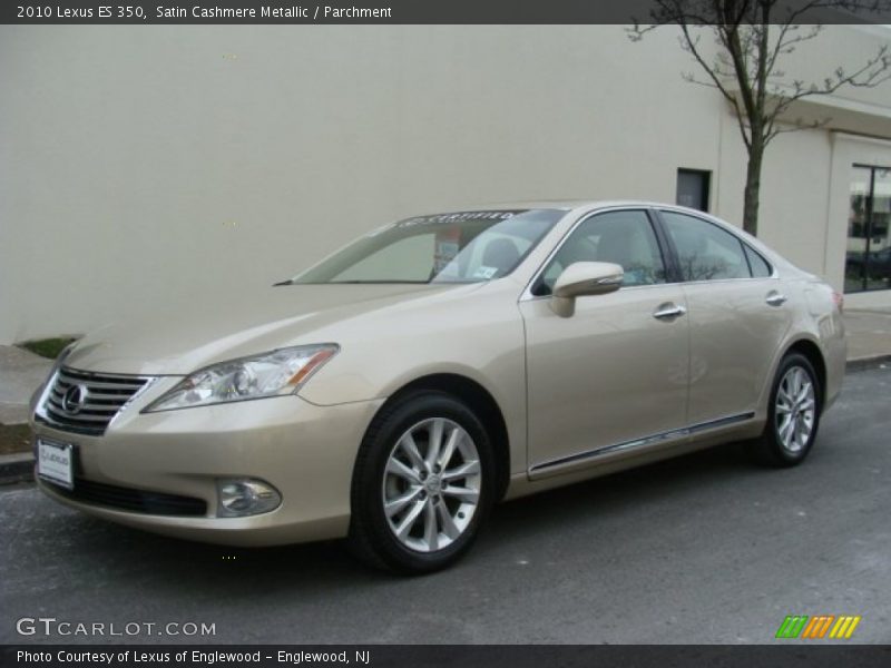 Satin Cashmere Metallic / Parchment 2010 Lexus ES 350