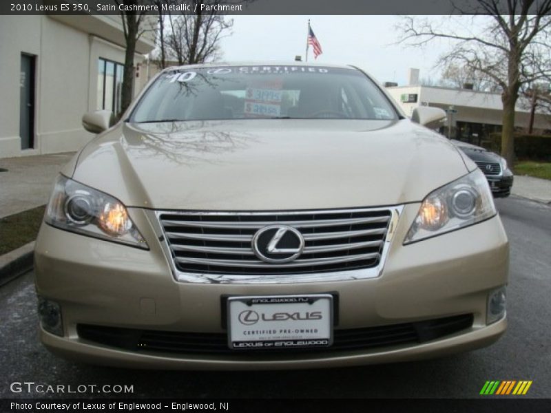 Satin Cashmere Metallic / Parchment 2010 Lexus ES 350