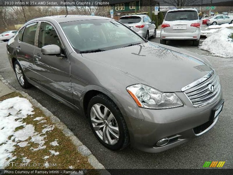 Platinum Graphite / Graphite 2010 Infiniti M 35x AWD Sedan