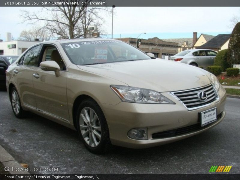 Satin Cashmere Metallic / Parchment 2010 Lexus ES 350