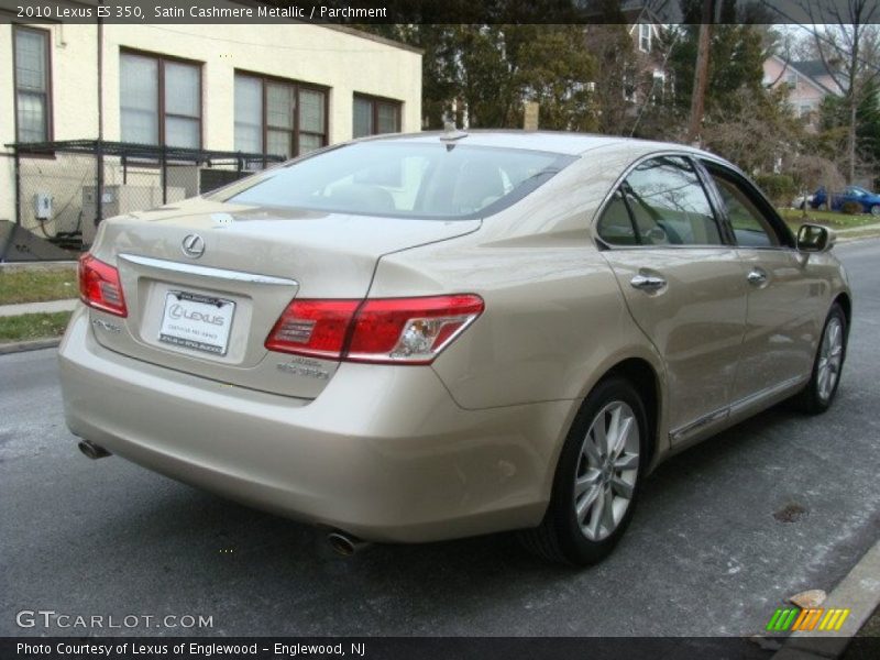 Satin Cashmere Metallic / Parchment 2010 Lexus ES 350