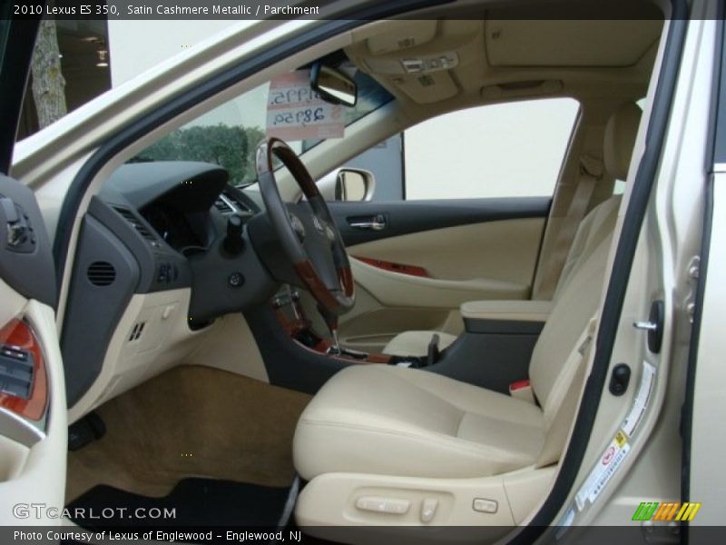 Satin Cashmere Metallic / Parchment 2010 Lexus ES 350