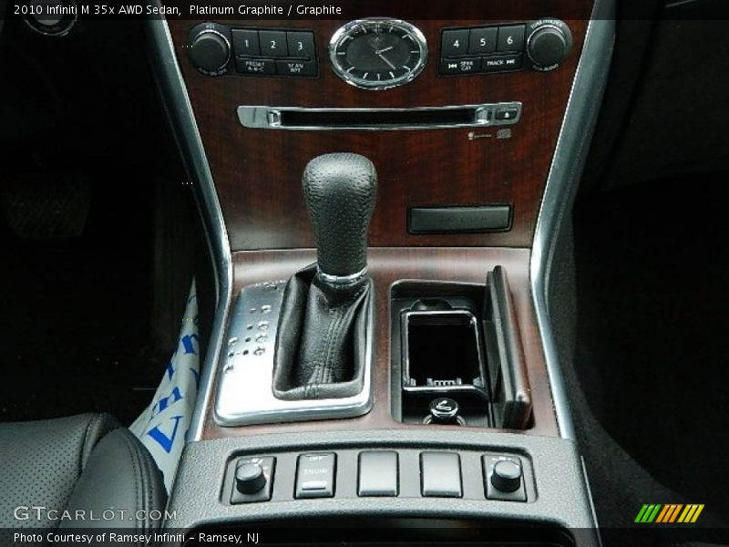 Platinum Graphite / Graphite 2010 Infiniti M 35x AWD Sedan