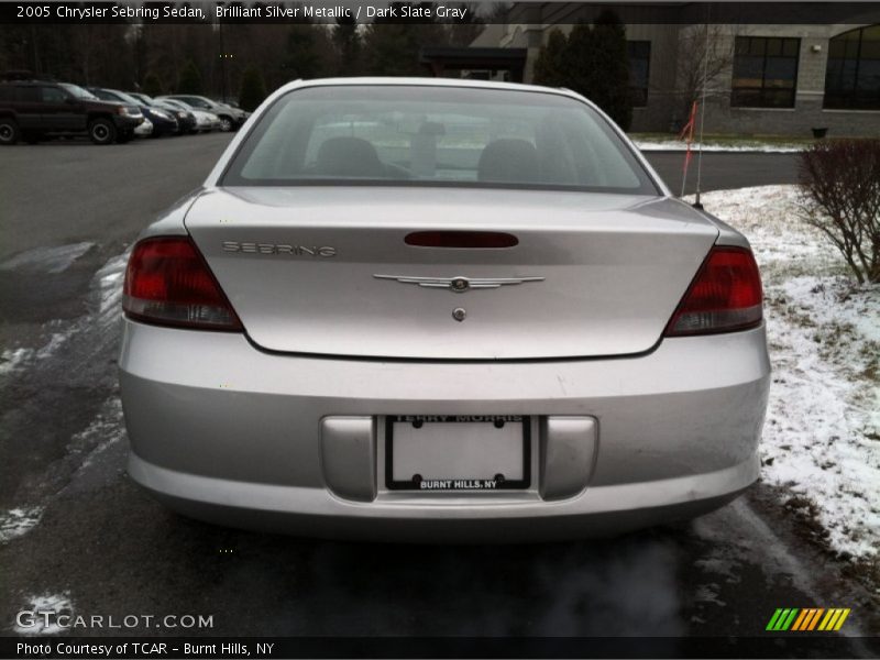 Brilliant Silver Metallic / Dark Slate Gray 2005 Chrysler Sebring Sedan