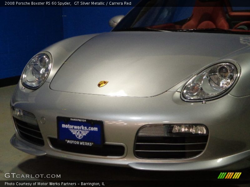 GT Silver Metallic / Carrera Red 2008 Porsche Boxster RS 60 Spyder