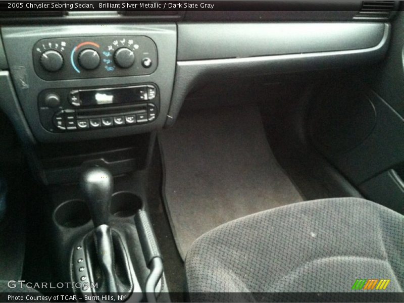 Brilliant Silver Metallic / Dark Slate Gray 2005 Chrysler Sebring Sedan