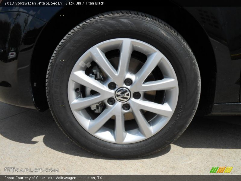 Black Uni / Titan Black 2013 Volkswagen Jetta SE Sedan