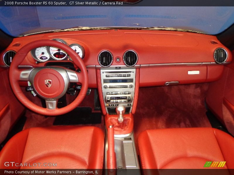 Dashboard of 2008 Boxster RS 60 Spyder