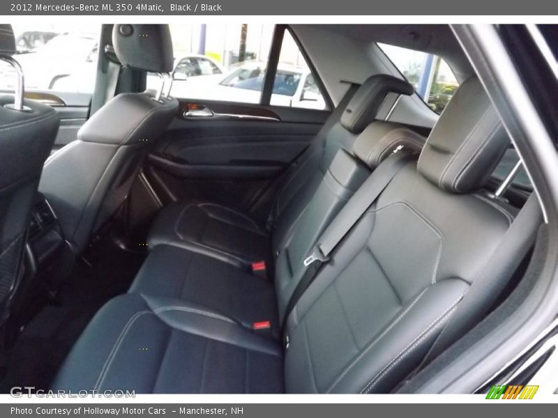 Black / Black 2012 Mercedes-Benz ML 350 4Matic
