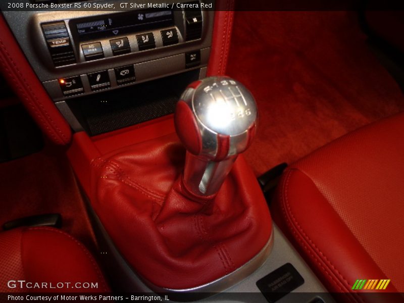  2008 Boxster RS 60 Spyder 6 Speed Manual Shifter