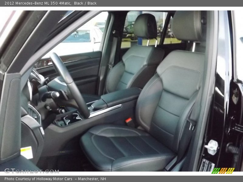 Black / Black 2012 Mercedes-Benz ML 350 4Matic
