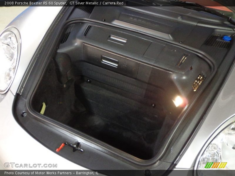  2008 Boxster RS 60 Spyder Trunk