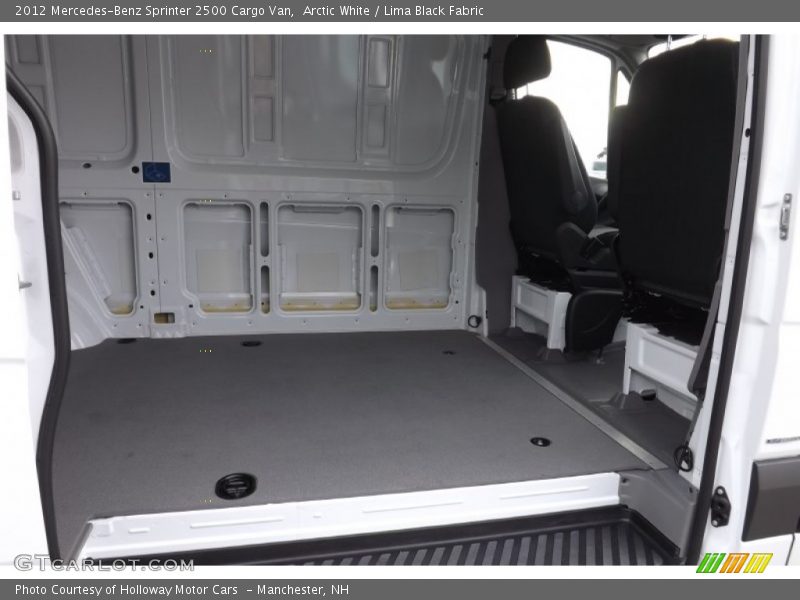 Arctic White / Lima Black Fabric 2012 Mercedes-Benz Sprinter 2500 Cargo Van