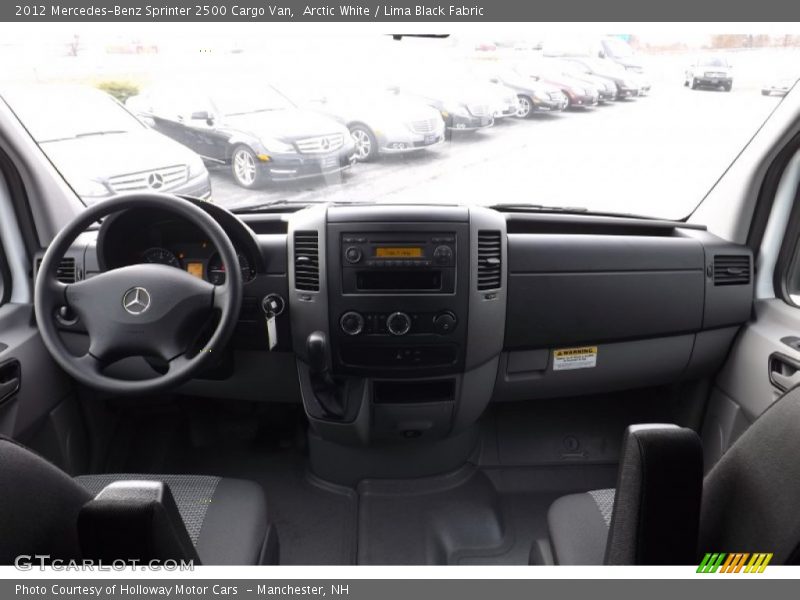 Arctic White / Lima Black Fabric 2012 Mercedes-Benz Sprinter 2500 Cargo Van