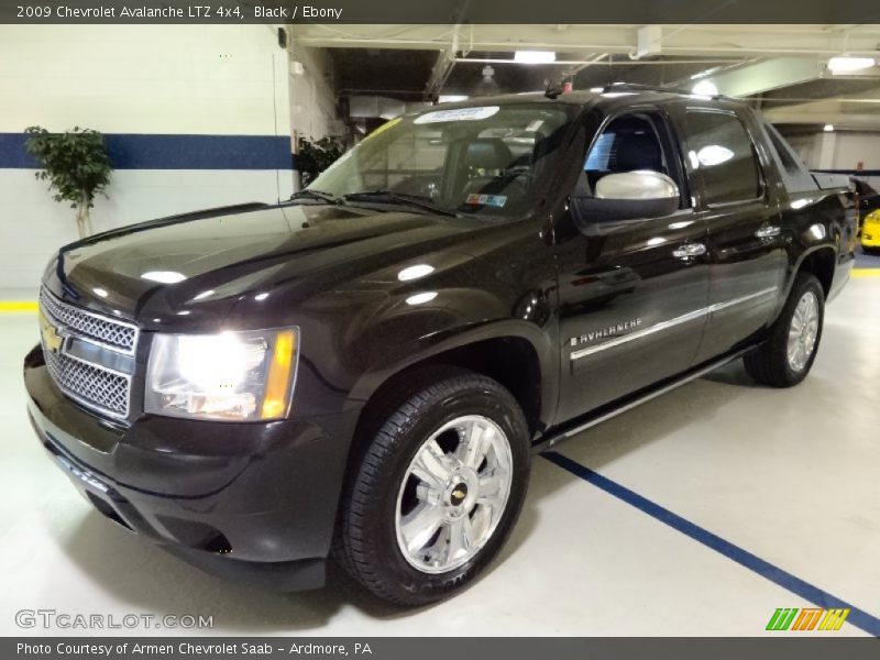 Black / Ebony 2009 Chevrolet Avalanche LTZ 4x4